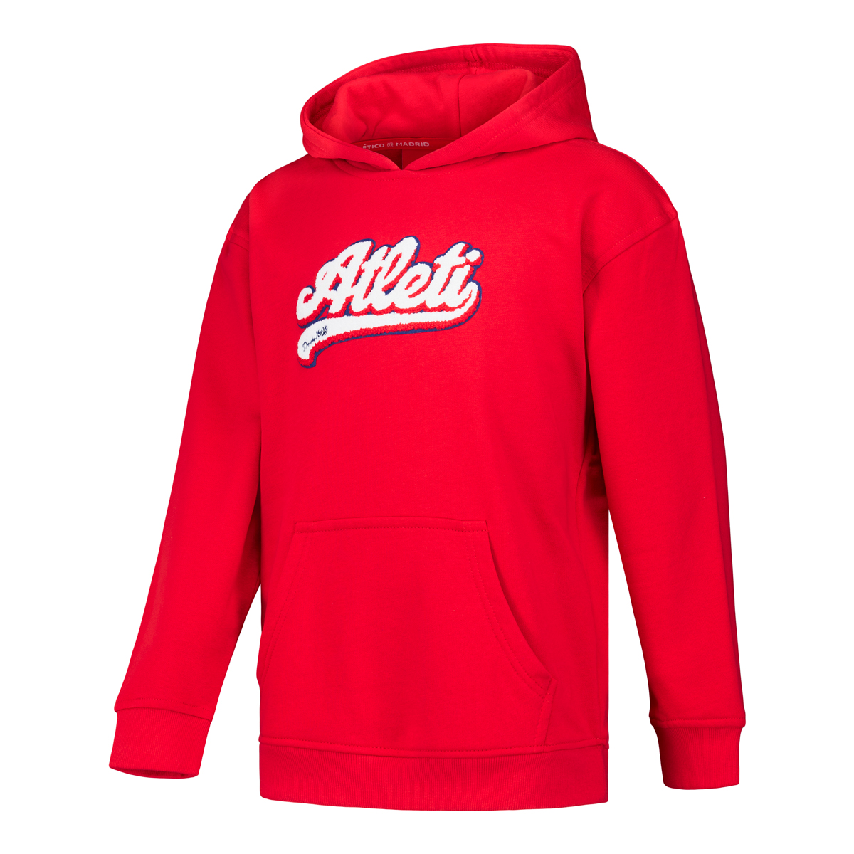 Kids Atleti Red Terry Hoodie image number null